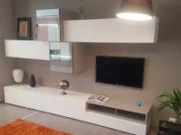 Soggiorno completo Homy di Santalucia in melamminico a prezzo Outlet