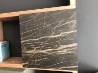Soggiorno completo Horizon di Mobilgam in legno in Offerta Outlet