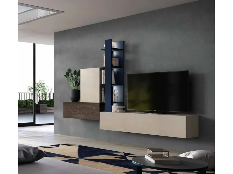 Soggiorno completo modello Kf101 di Mercantini a prezzo Outlet