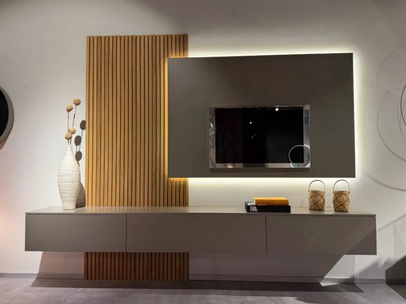 Soggiorno completo Lampo di Sangiacomo in stile design in offerta