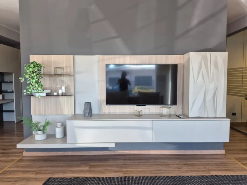 Soggiorno completo Libeskind di Febal in stile moderno in offerta