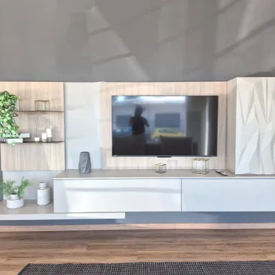 Soggiorno completo Libeskind di Febal in stile moderno in offerta