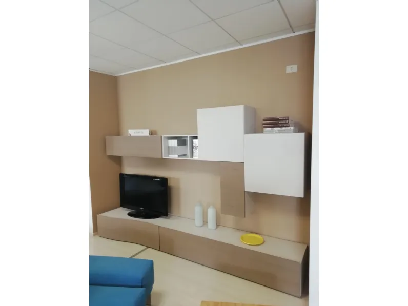 Soggiorno completo Live 806 di Napol in stile design a prezzi outlet