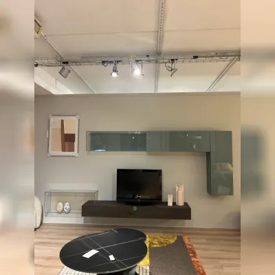 Soggiorno completo Living 368 lago di Lago in stile design con forte sconto