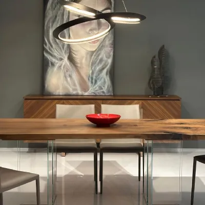 Soggiorno completo Living di Arte brotto in legno a prezzo Outlet