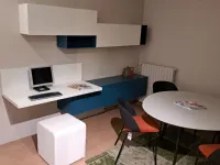 Soggiorno completo modello Living di Moretti compact a prezzo Outlet