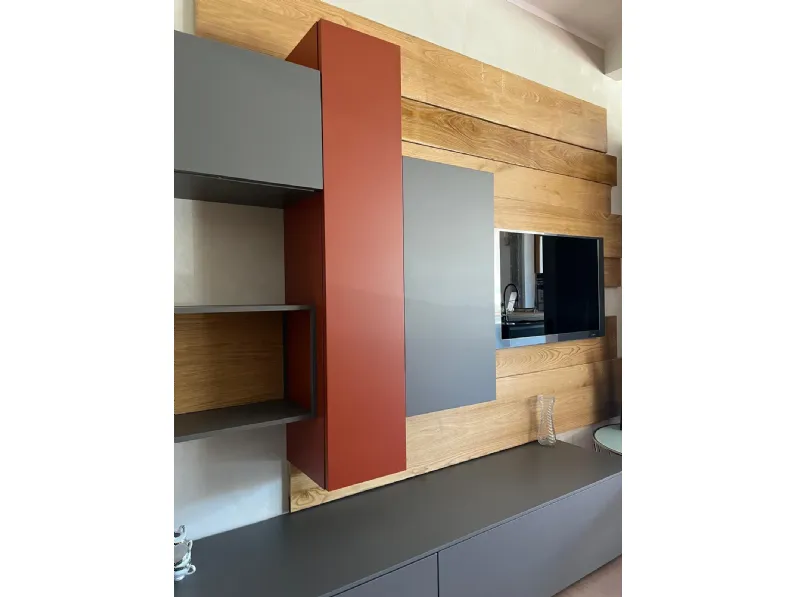 Composizione per il living modello Living  di Orme a prezzo scontato