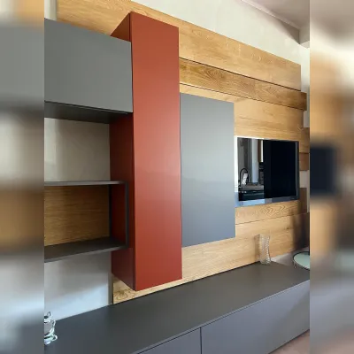 Composizione per il living modello Living  di Orme a prezzo scontato
