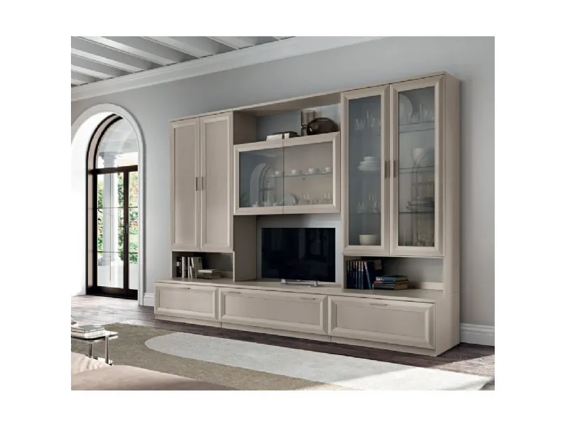 Soggiorno completo modello Living mod.jazz  di Gierre mobili a prezzo scontato