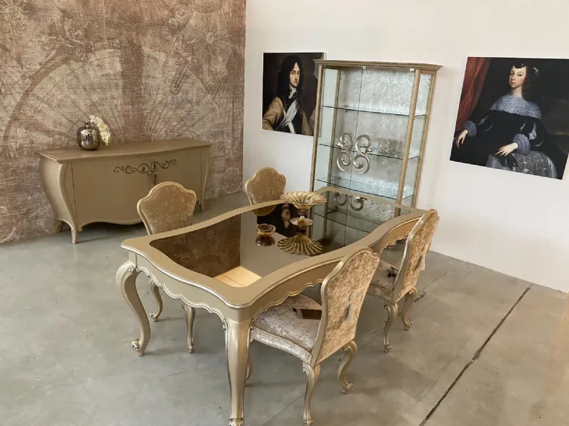 Soggiorno completo Medea di Giusti portos in stile classico a prezzi outlet