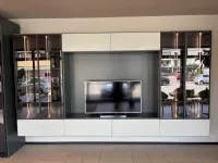 Soggiorno completo modello Componibile wall30 sospesa in stile moderno di Novamobili a PREZZI OUTLET  approfittane ora!