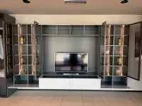 Soggiorno completo modello Componibile wall30 sospesa in stile moderno di Novamobili a PREZZI OUTLET  approfittane ora!