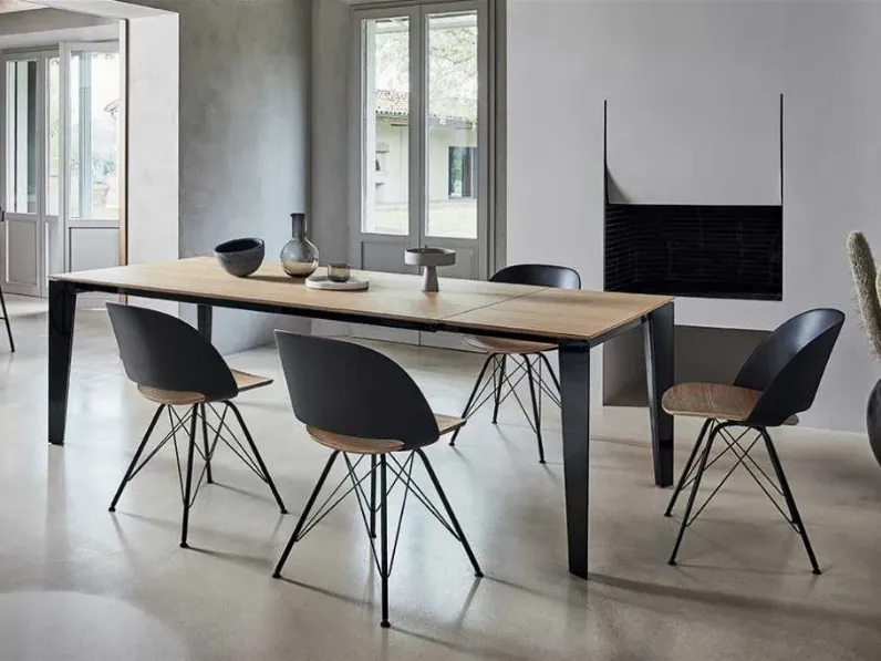 Soggiorno completo Cruz di Bontempi in legno in Offerta Outlet
