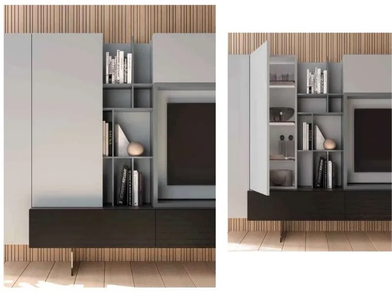 Soggiorno completo Day * di Orme in stile design con forte sconto