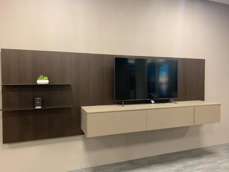 Soggiorno completo Day system  di Jesse in legno a prezzo Outlet