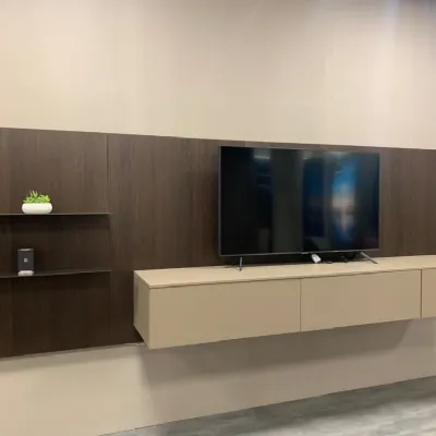 Soggiorno completo Day system  di Jesse in legno a prezzo Outlet