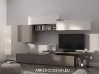 Soggiorno completo modello Desi * di Fasolin a prezzo scontato