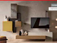 Soggiorno completo modello Design lx in stile design di Artigianale a PREZZI OUTLET 