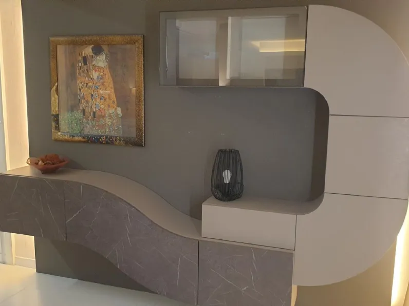 Soggiorno completo Esse di Artigianmobili in stile moderno a prezzi convenienti