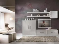 Soggiorno completo modello Fortuna in stile design di Mobilificio bellutti a PREZZI OUTLET