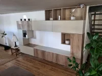 Soggiorno completo modello Graffiato in stile design di Aran a PREZZI OUTLET