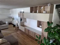 Soggiorno completo modello Graffiato in stile design di Aran a PREZZI OUTLET