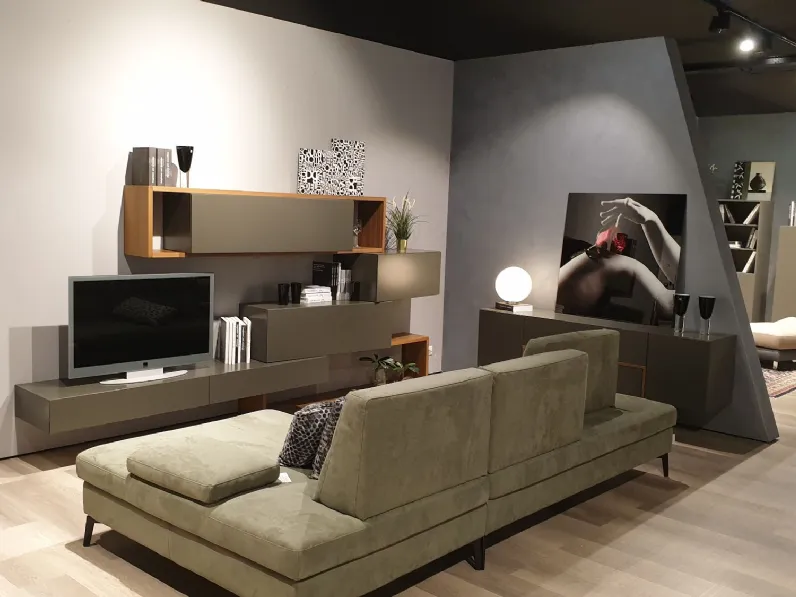Soggiorno completo I-modulart di Presotto in stile moderno in offerta