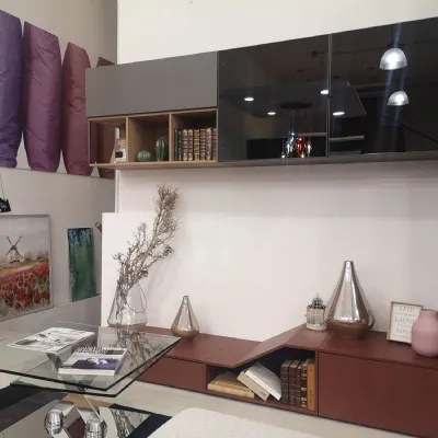 Soggiorno completo modello Idea living di Mab a prezzo Outlet