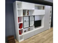Soggiorno completo modello Kristal in stile moderno di Abitare mobilstella a PREZZI OUTLET  affrettati