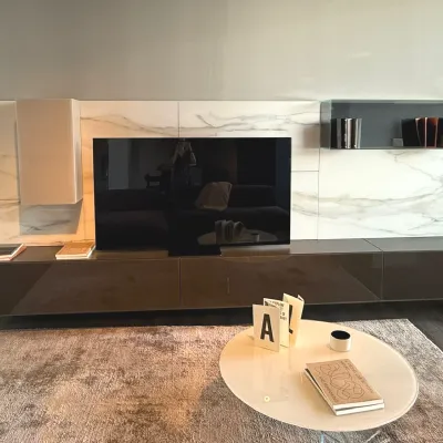 Soggiorno completo Lago parete tv 36e8 di Lago in stile design a prezzi convenienti