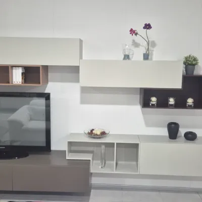 Soggiorno completo Lampo di Sangiacomo in stile moderno con forte sconto