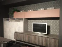 Soggiorno completo Living di Arrex in melamminico a prezzo scontato