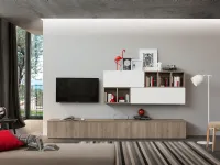 Soggiorno completo modello Living mod.ingrid in promo-sconto del 37% in stile moderno di S75 a PREZZI OUTLET