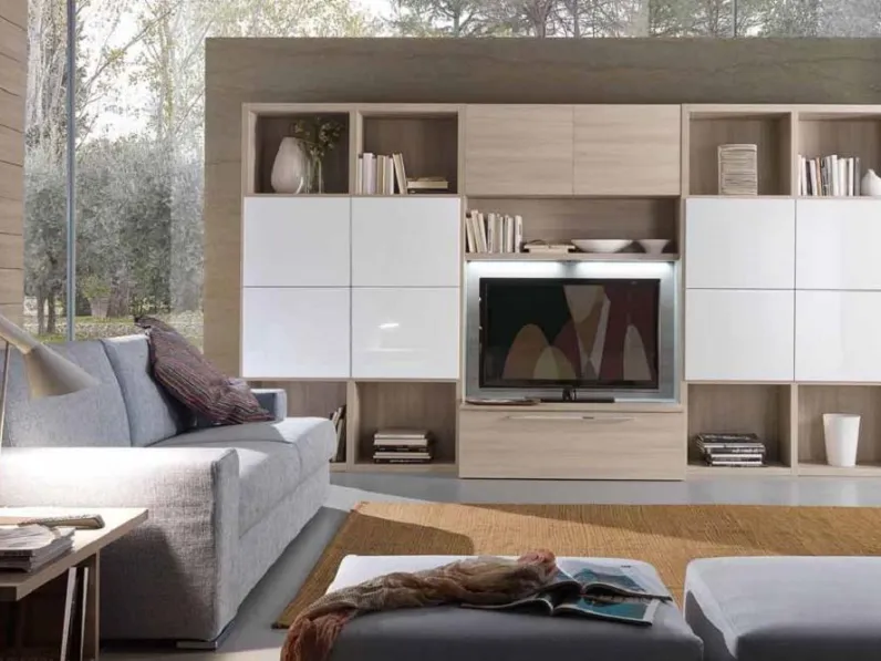 Soggiorno completo modello Living modello irma di s75 in promo-sconto del 50% di S75 in Offerta Outlet