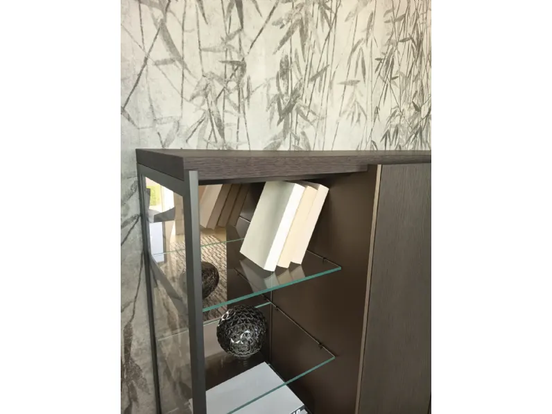 Soggiorno completo modello Logos in stile design di Molteni & c a PREZZI OUTLET 