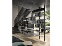 Composizione per il soggiorno modello Metal di Zg mobili in Offerta Outlet