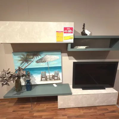 Soggiorno completo Miranda di Collezione esclusiva in legno in Offerta Outlet