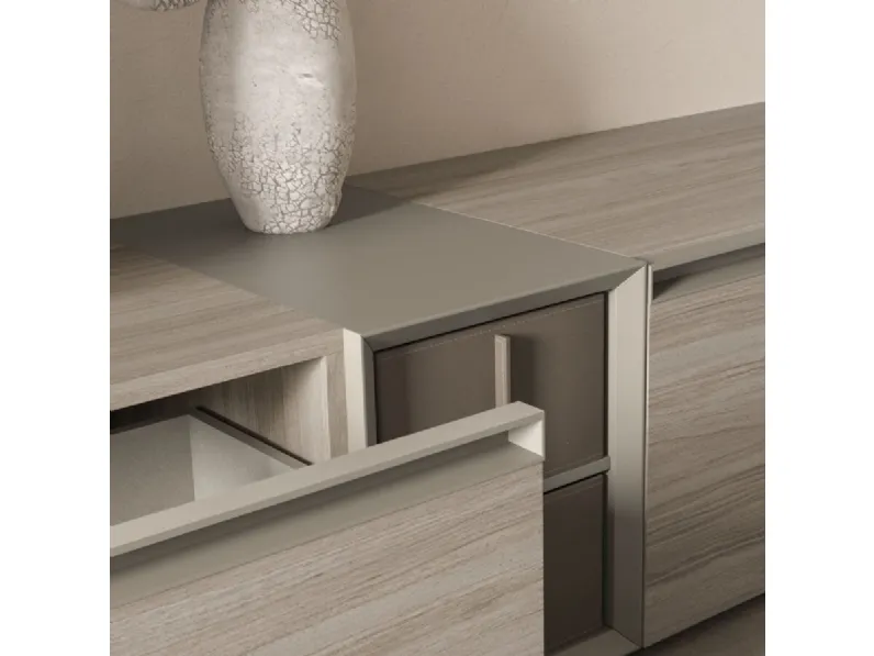 Soggiorno completo Orme day 16 di Orme in laminato materico a prezzo Outlet