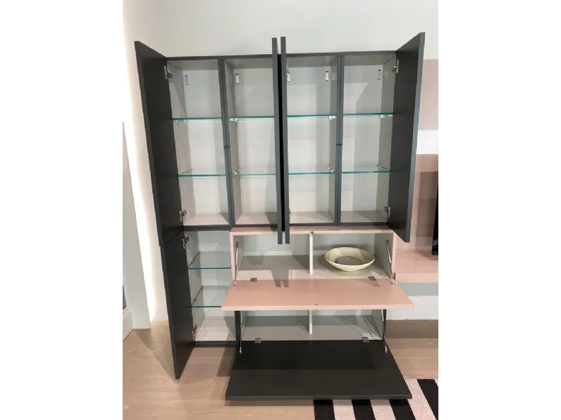Soggiorno completo modello Parete living  day 12 di Alf da fre in Offerta Outlet