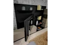 Soggiorno completo Pivot di Tomasella in laminato materico in Offerta Outlet