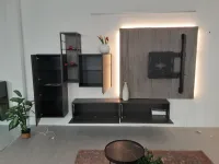 Soggiorno completo Real  di Fimar in laccato opaco a prezzo scontato