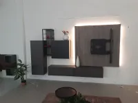 Soggiorno completo Real  di Fimar in laccato opaco a prezzo scontato
