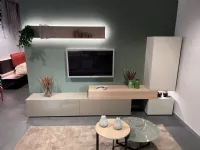 Soggiorno completo Ring di Tomasella in laminato opaco in Offerta Outlet