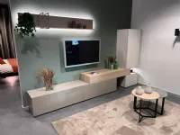 Soggiorno completo Ring di Tomasella in laminato opaco in Offerta Outlet