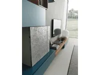 Soggiorno completo Sala906 di Mobilgam in stile design a prezzi convenienti