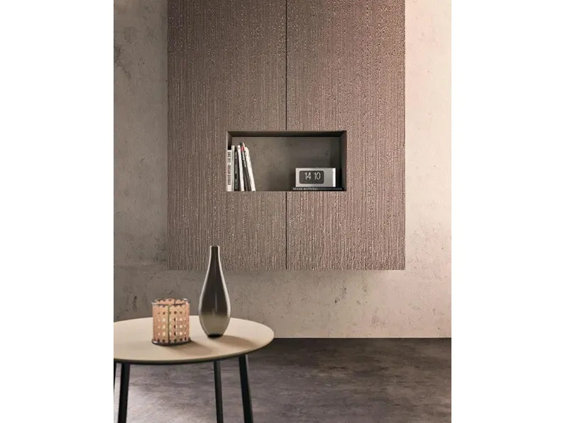 Soggiorno completo modello Sala919 in stile design di Mobilgam a PREZZI OUTLET