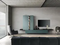 Soggiorno completo Sala921 di Mobilgam in stile design in offerta