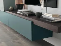 Soggiorno completo Sala921 di Mobilgam in stile design in offerta