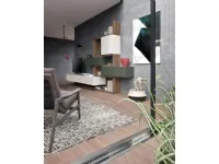 Composizione per il living modello Sala931 di Mobilgam a prezzo scontato