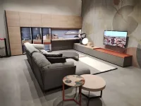 Composizione per il soggiorno modello Soggiorno angolare atlante di Tomasella in Offerta Outlet
